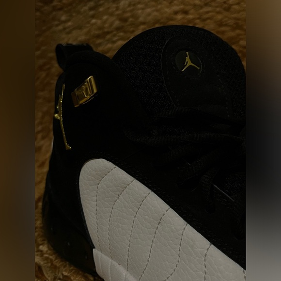 Nike Air Jordan Jumpman Pro Taxi Mens Sz 9 Black White Metallic Gold DN3686-071 - Picture 1 of 4